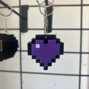 Minecraft Piksel Kalpli Tıklanabilir Anahtarlık resmi