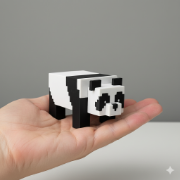 Minecraft Panda Figürü resmi